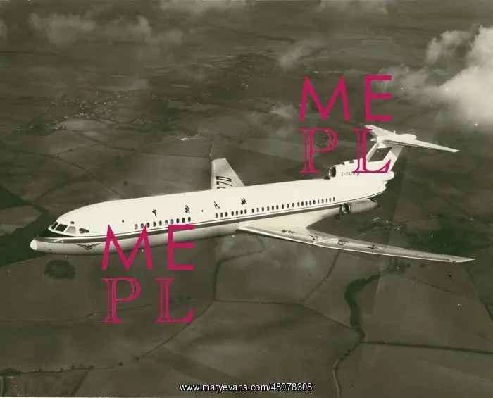 : Hawker Siddeley HS121 Trident 3B under test : Hawker Siddeley HS121 Trident 3B under test