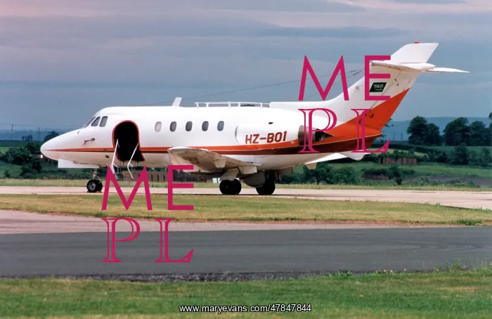: Hawker Siddeley HS.125-1B HZ-BO1 : Hawker Siddeley HS.125-1B HZ-BO1