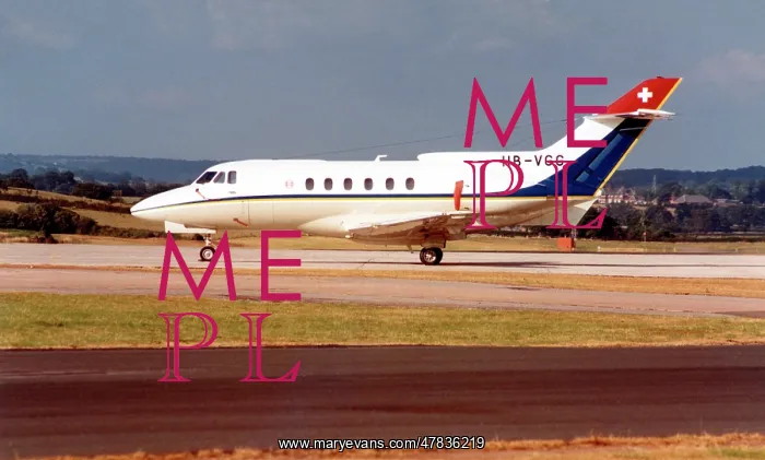 : Hawker Siddeley HS.125-700B HB-VGG : Hawker Siddeley HS.125-700B HB-VGG
