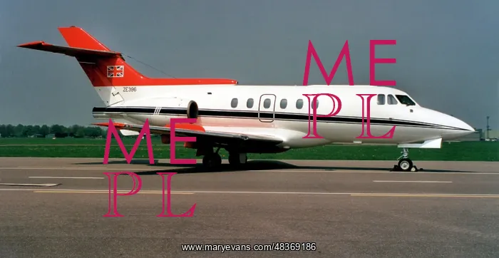 : Hawker Siddeley HS.125 CC.3 ZE396 : Hawker Siddeley HS.125 CC.3 ZE396