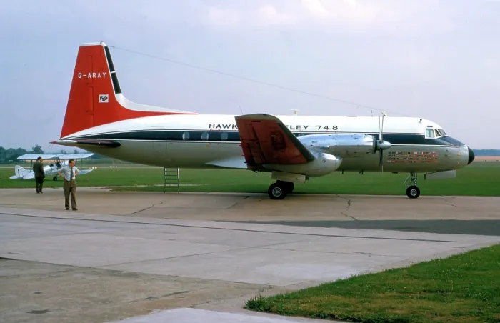 : Hawker Siddeley HS.748 G-ARAY : Hawker Siddeley HS.748 G-ARAY