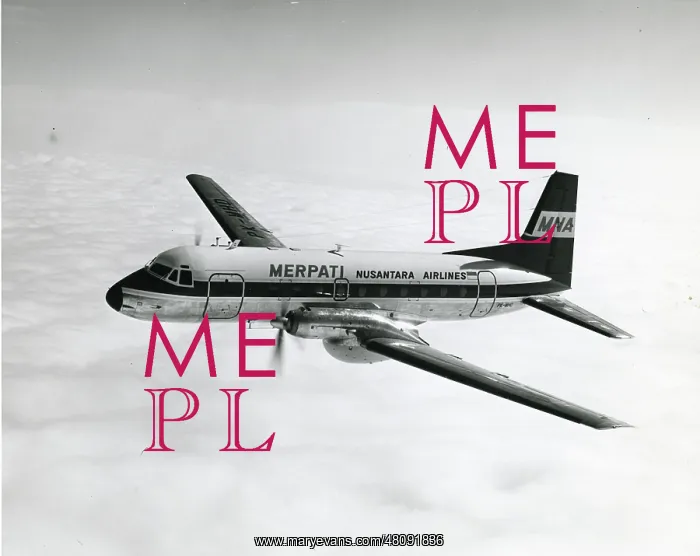 : Hawker Siddeley HS748 Series 2A, PK-MHD : Hawker Siddeley HS748 Series 2A, PK-MHD