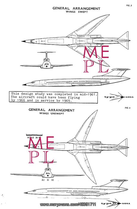 : Hawker Siddeley supersonic transport aircraft study : Hawker Siddeley supersonic transport aircraft study