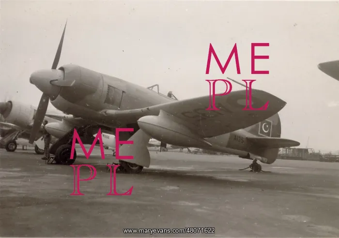 : Hawker Tempest II, A135, of the Pakistan Air Force : Hawker Tempest II, A135, of the Pakistan Air Force
