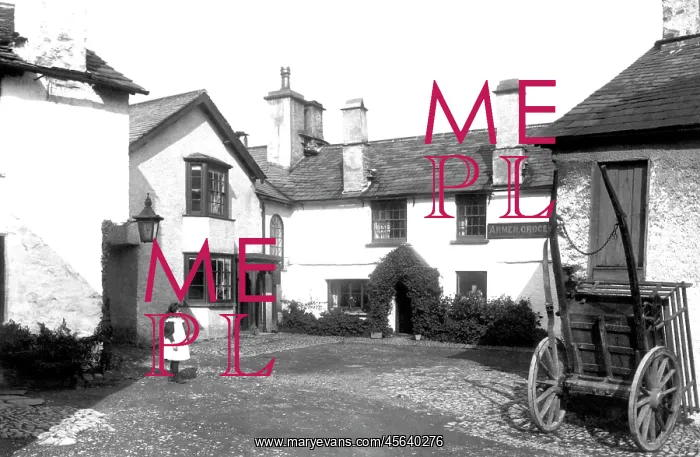  : Hawkshead, the Square 1896