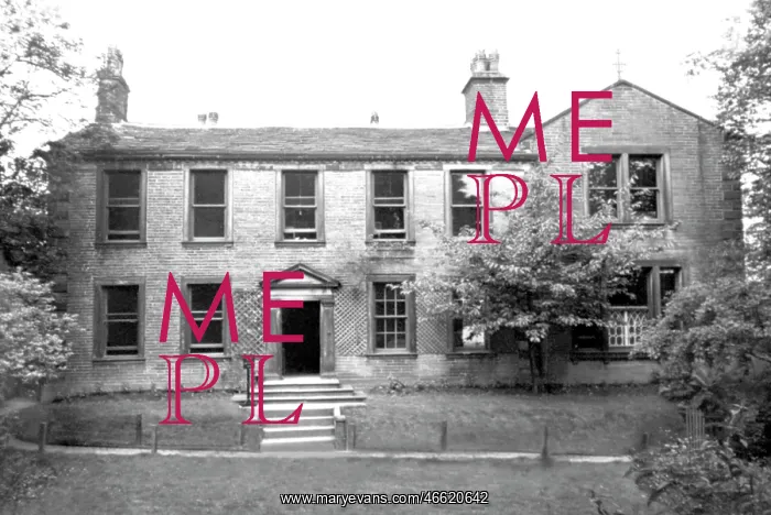 : Haworth, the Bronte Parsonage Museum c1955 : Haworth, the Bronte Parsonage Museum c1955