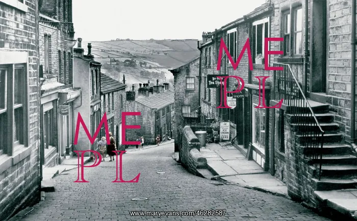  : Haworth, Main Street c1955