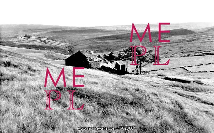  : Haworth, Top Withens, Wuthering Heights 1958