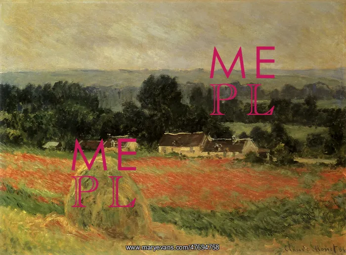  : Haystack at Giverny, by Monet