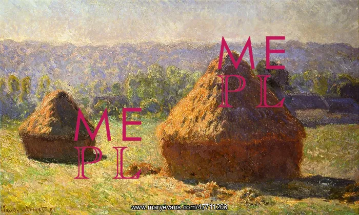  : Haystacks, by Monet