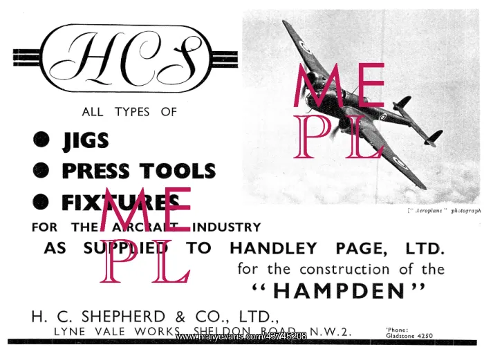 : H.C.Sheperd. Jigs, Press Tools & Fixtures : H.C.Sheperd. Jigs, Press Tools & Fixtures