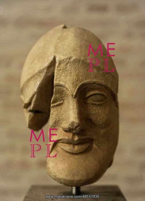 : Head of an archer. East Pediment's Group of the Temple of Ae : Head of an archer. East Pediment's Group of the Temple of Ae