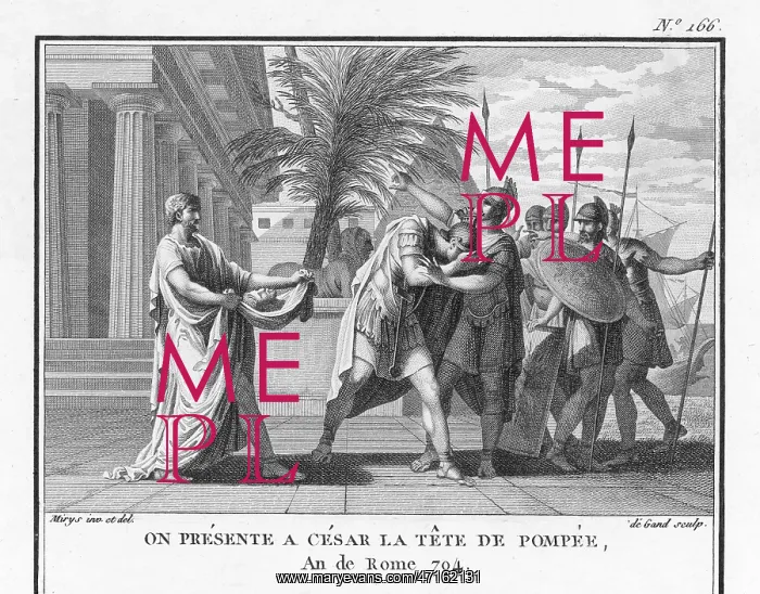 : HEAD BROUGHT TO CAESAR : HEAD BROUGHT TO CAESAR