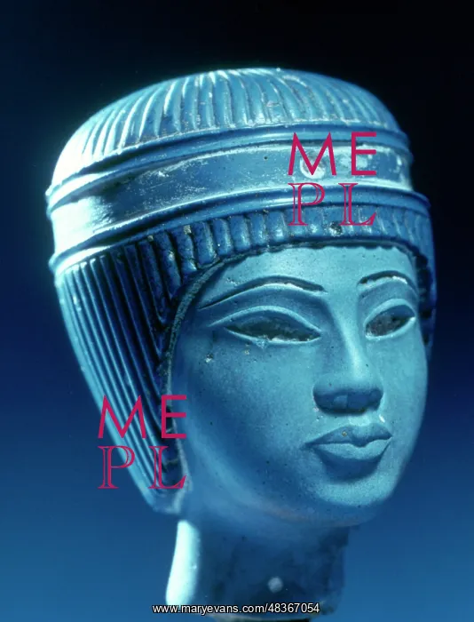 : Head Of The Child King Tutankhamen, From the tomb : Head Of The Child King Tutankhamen, From the tomb