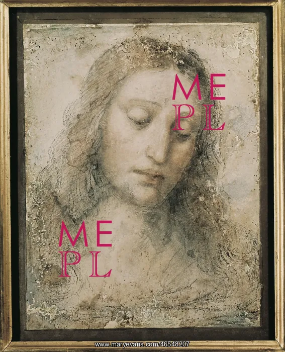 : Head of Christ the Redeemer. 16th c. Leonardo : Head of Christ the Redeemer. 16th c. Leonardo