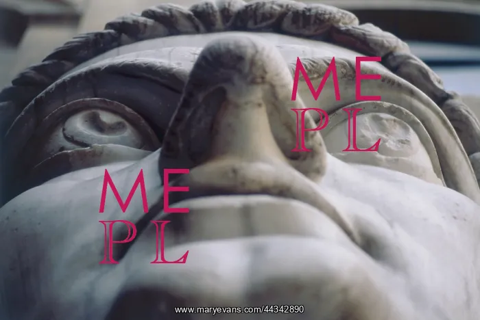 : Head of Constantine, detail, courtyard : Head of Constantine, detail, courtyard