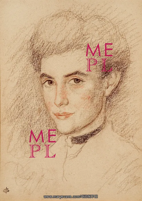 : Head of an Edwardian woman : Head of an Edwardian woman