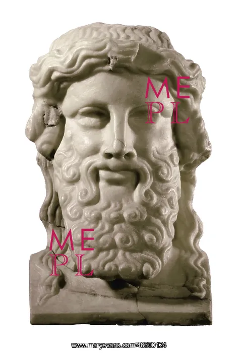 : Head of Hermes. 4th c. BC. Classical Greek art : Head of Hermes. 4th c. BC. Classical Greek art