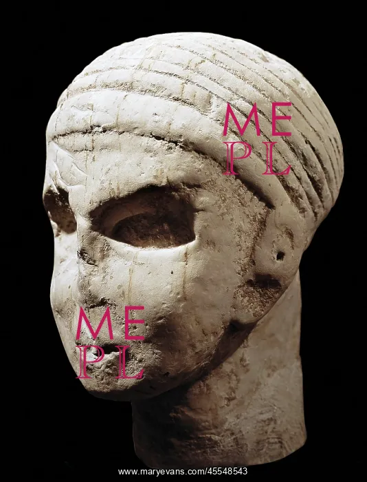 : Head. Iron Age : Head. Iron Age