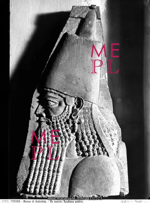 : The head of King Sargon : The head of King Sargon