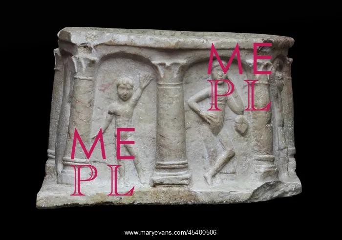 : Well head, Museo Nacional de Arte Romano, Merida : Well head, Museo Nacional de Arte Romano, Merida