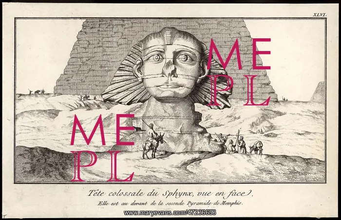 : The Head of the Sphinx, Giza, Cairo, Egypt : The Head of the Sphinx, Giza, Cairo, Egypt