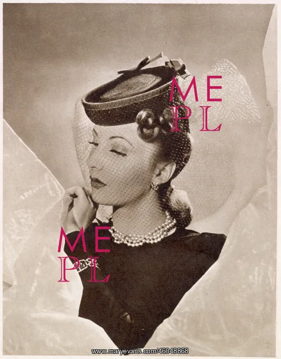 : Head-wear fashions for Spring 1939 : Head-wear fashions for Spring 1939