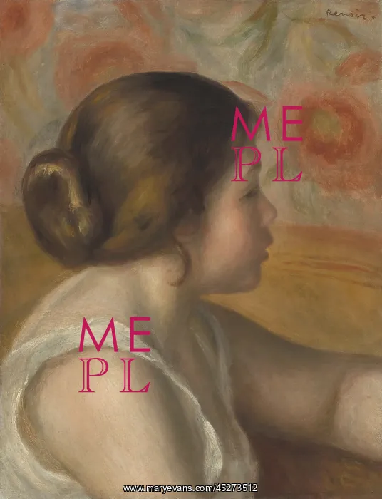 : Head of a Young Girl : Head of a Young Girl
