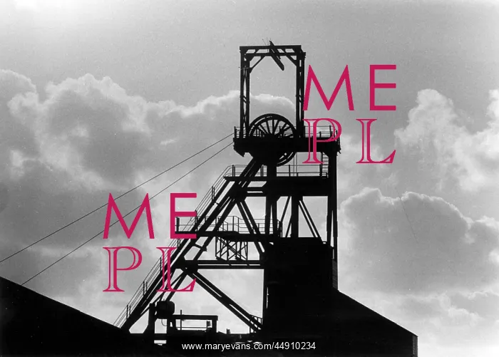 : Headgear of Geevor Tin Mine, Pendeen, Cornwall : Headgear of Geevor Tin Mine, Pendeen, Cornwall