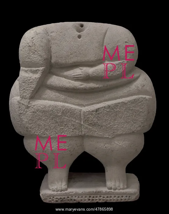 : Headless sculpture of a standing human figure : Headless sculpture of a standing human figure