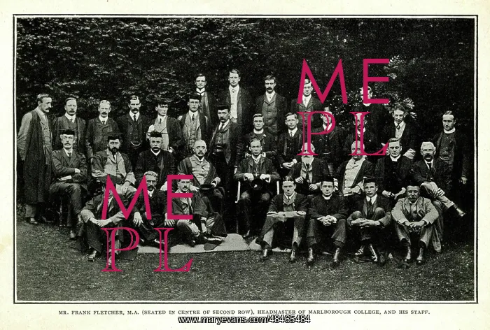 : Headmaster and staff, Marlborough College : Headmaster and staff, Marlborough College