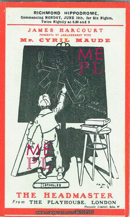 : The Headmaster by Wilfrid Coleby and Edward Knoblauch : The Headmaster by Wilfrid Coleby and Edward Knoblauch