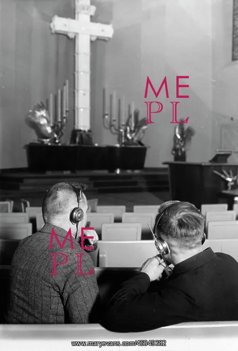 : Headphones for deaf congregation : Headphones for deaf congregation