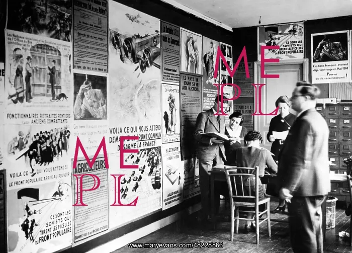 : The headquarters of the Republican Front, 1936 : The headquarters of the Republican Front, 1936