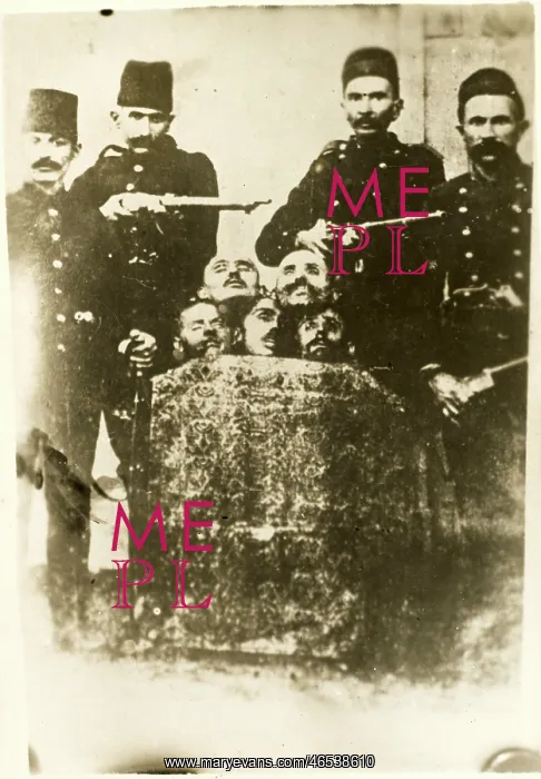 : Heads of Executed Armenians - Turkey : Heads of Executed Armenians - Turkey