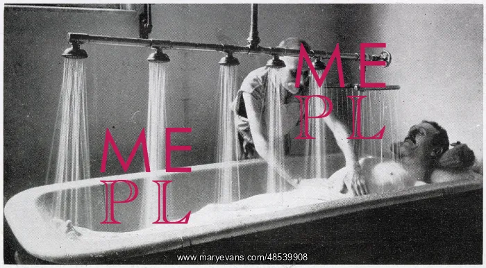 : Healing Methods - Underwater Massage 1921 : Healing Methods - Underwater Massage 1921