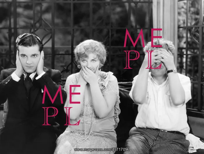 : Hear no evil, speak no evil, see no evil : Hear no evil, speak no evil, see no evil
