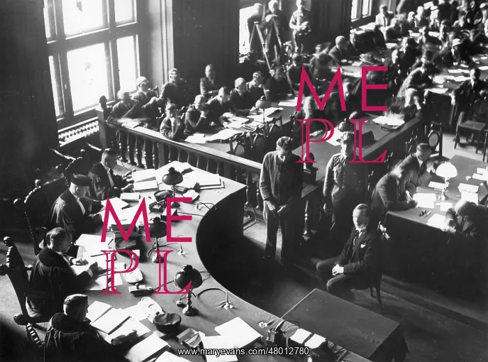 : Hearing of Martinus van der Lubbe before the Court of the Re : Hearing of Martinus van der Lubbe before the Court of the Re