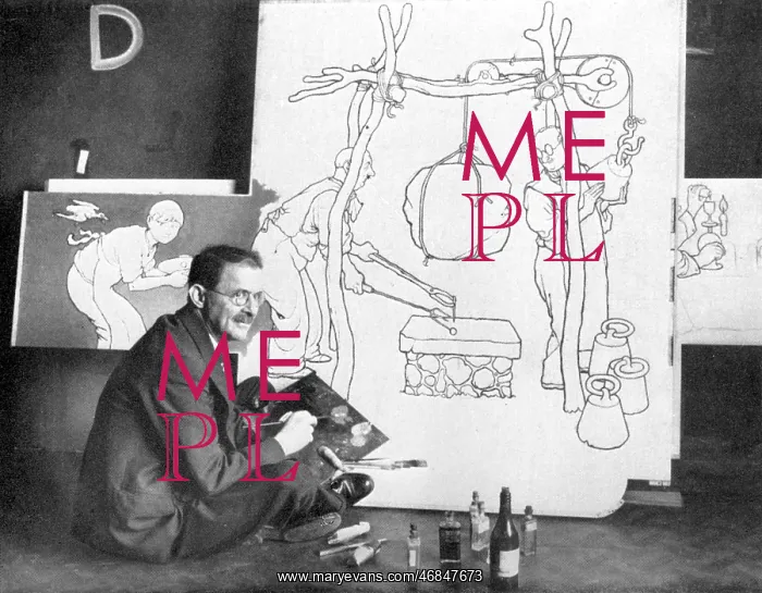 : Heath Robinson Drawing for Television : Heath Robinson Drawing for Television