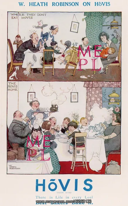 : Heath Robinson Hovis advertisement : Heath Robinson Hovis advertisement