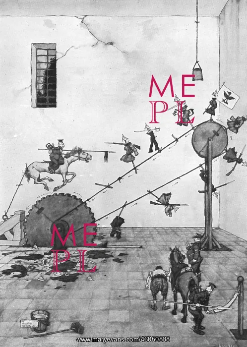 : Heath Robinson - Lancing-Wheel : Heath Robinson - Lancing-Wheel