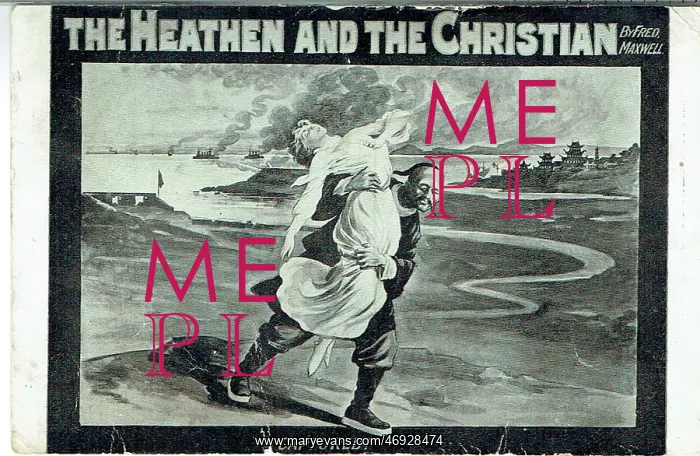 : The Heathen and the Christian by Fred Maxwell : The Heathen and the Christian by Fred Maxwell