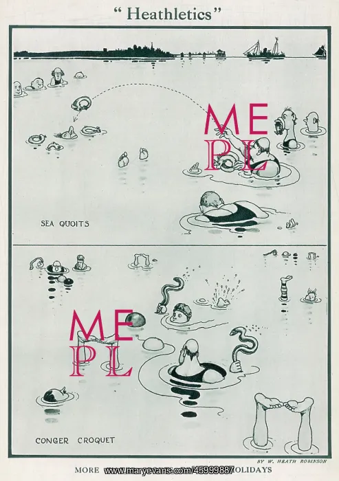 : Heathletics by William Heath Robinson : Heathletics by William Heath Robinson
