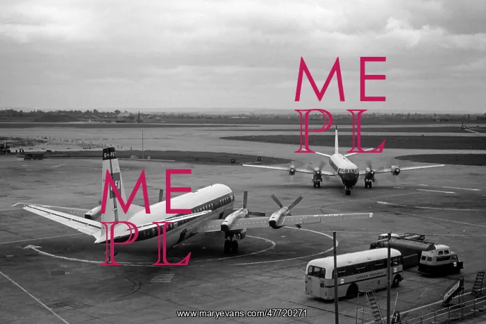 : Heathrow Airport with BEA planes : Heathrow Airport with BEA planes