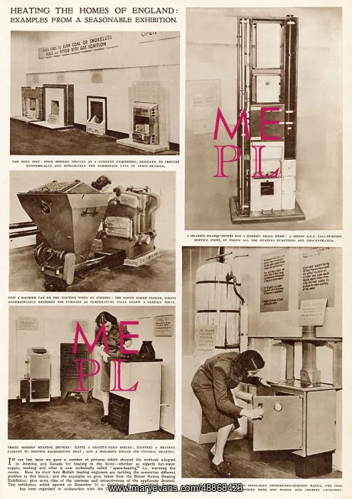 : Heating the Homes of England, Exhibition 1946 : Heating the Homes of England, Exhibition 1946