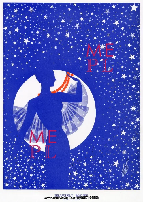 : Heavenly Bodies by Erte : Heavenly Bodies by Erte
