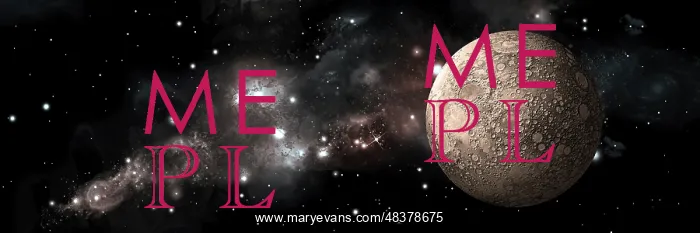 : A heavily cratered moon alone in deep space : A heavily cratered moon alone in deep space