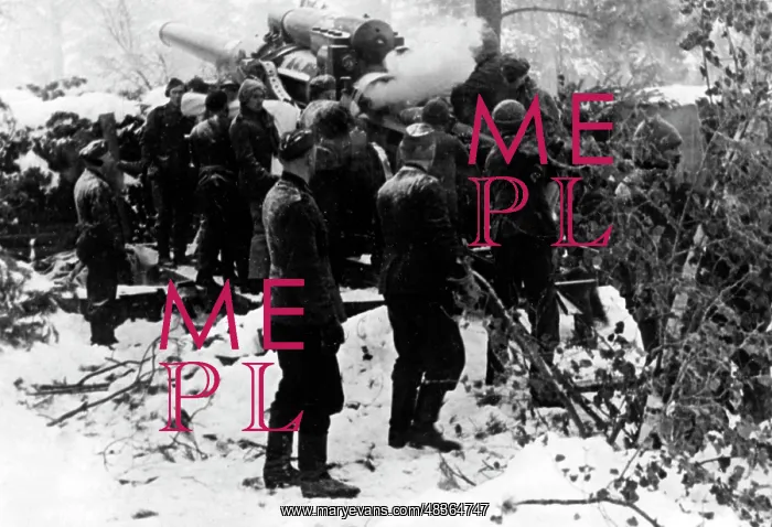: Heavy artillery at Leningrad, 1941 : Heavy artillery at Leningrad, 1941