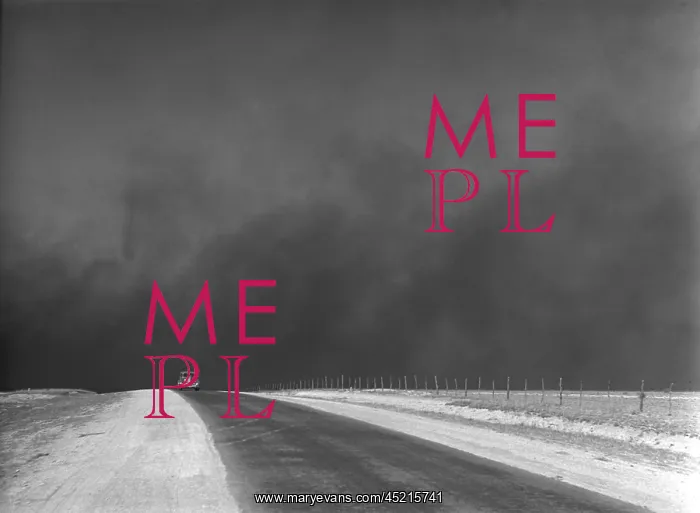 : Heavy black clouds of dust rising over the ? : Heavy black clouds of dust rising over the ?