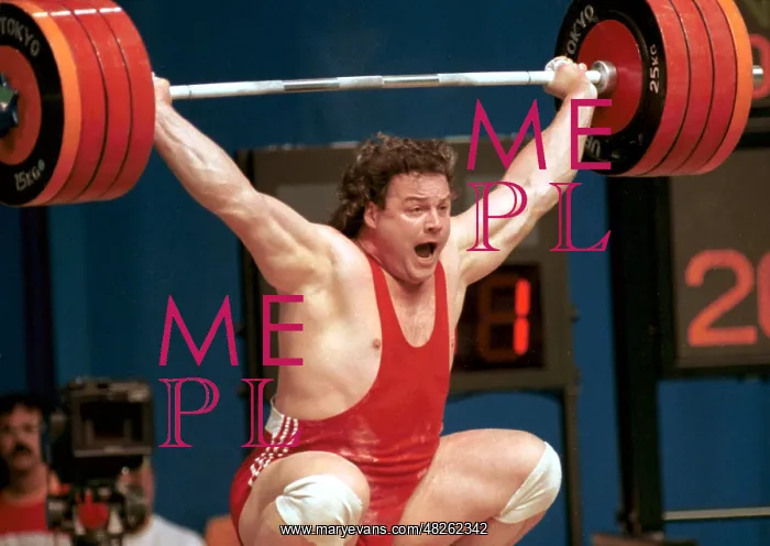 : Heavyweight lifter Alexander Kurlovich, 1992 : Heavyweight lifter Alexander Kurlovich, 1992